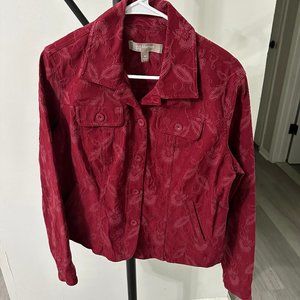 Croft & Barrow Medium Red Blazer
